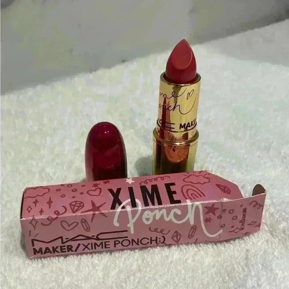 MAC Maker/ Xime Ponch :) Creemsheen Lipstick @ximeponch NIB - Picture 8 of 8